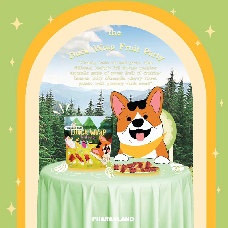 Duck Wrap Fruit Party