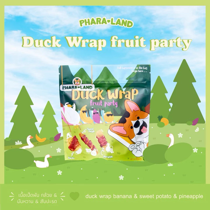 Duck Wrap Fruit Party