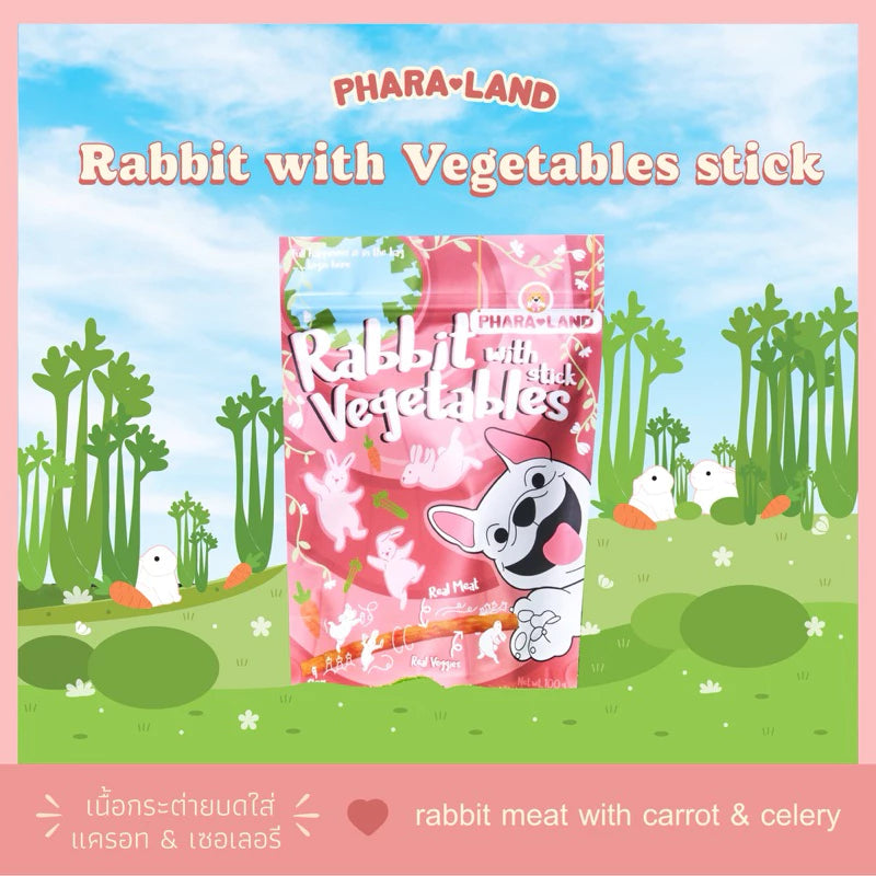 Rabbit & Vegetable Sticks