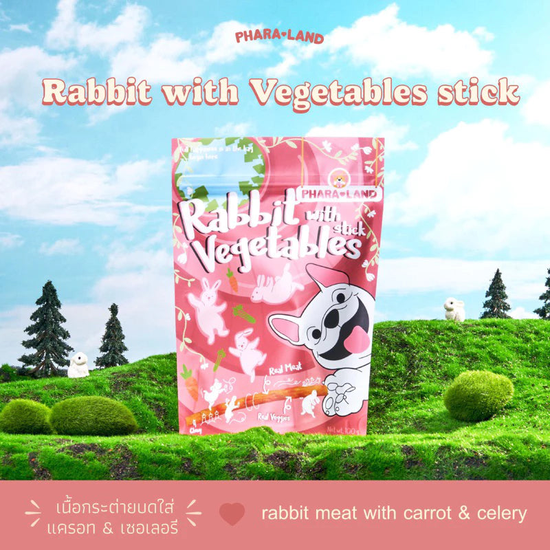 Rabbit & Vegetable Sticks
