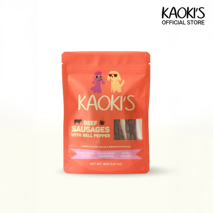 Air-Dried Beef Sausages with Bell Peppers