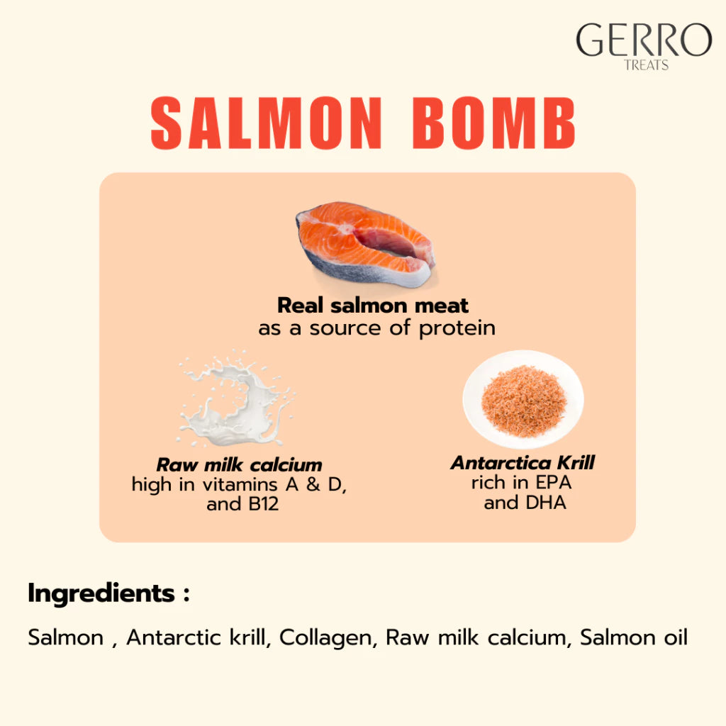 1Kcal Freeze Dried Salmon Training Treats