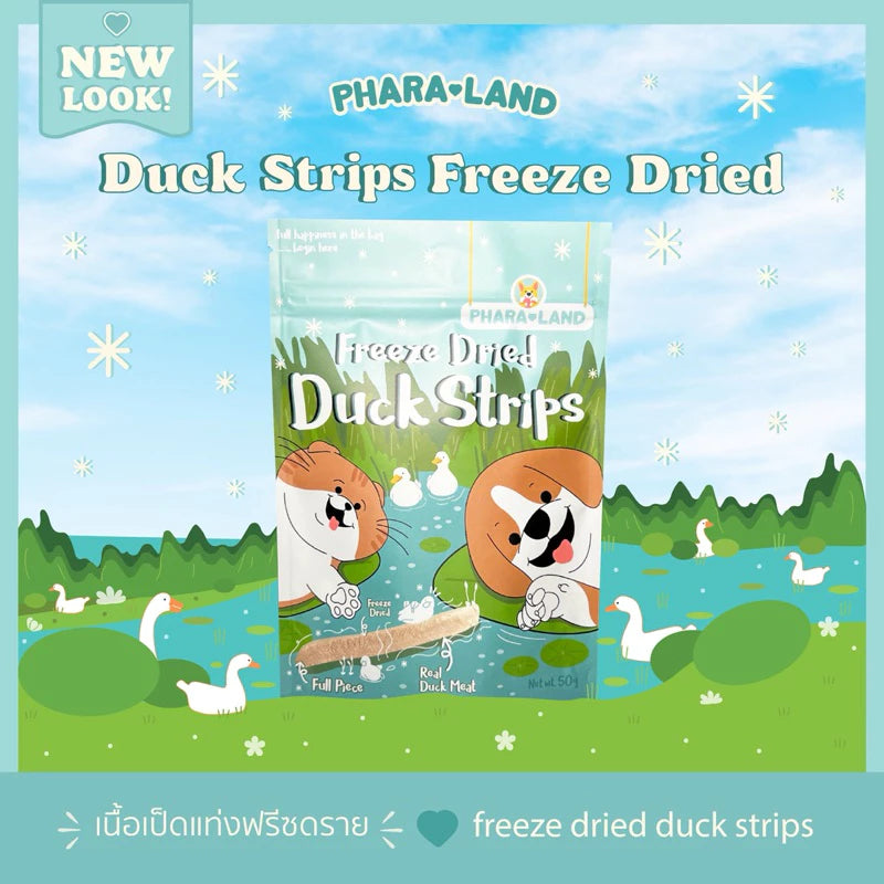 Freeze-Dried Duck Strips